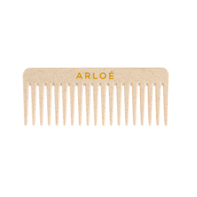 Comb with 'ARLOE' branding on a white background