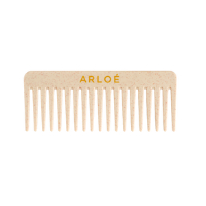 Comb with 'ARLOE' branding on a white background